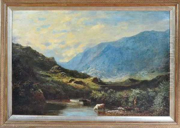 An Upland River Landscape - view 1