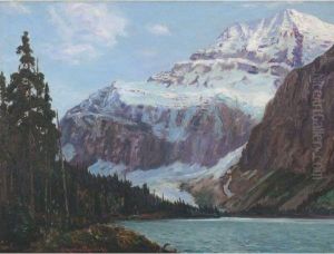 View Of The Rockies by George Horne Russell