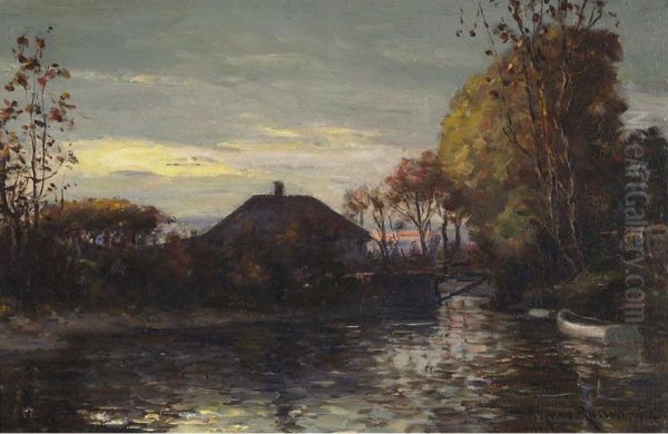 Home By The Water, Sunset - view 1