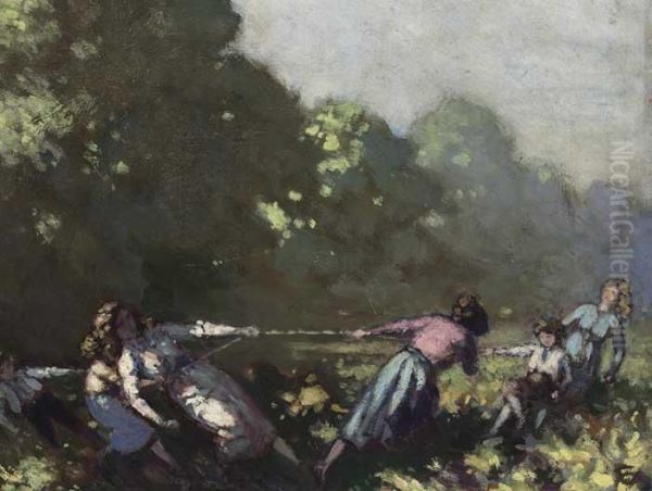 A Game Of Tug-o'-war - view 1