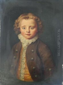 Portrait Of Tully Downes; Portrait Of Mrs. Le Blanc; Portrait Of Alady by John Russell