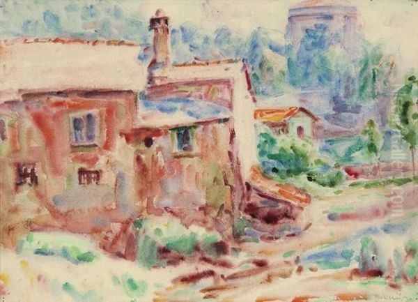 Morning Sunlight, Liguria - view 1