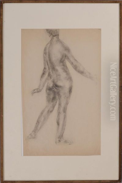 Standing Female Nude - view 1