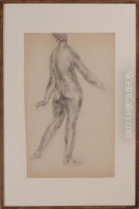Standing Female Nude by Morgan Russell