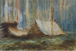 Brandy Creek, Surveyor's Camp by Robert Russell