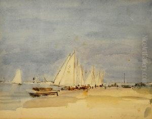 Yachts At Blakeney - view 1