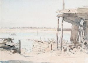 Shoreham Harbour by Walter Westley Russell