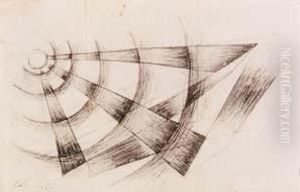 "solidita' Nella Nebbia by Luigi Russolo