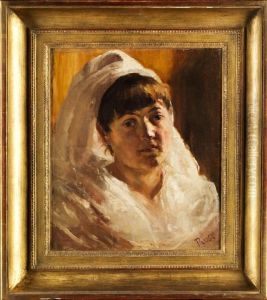 Portrait Einer Jungen Frau by Rust