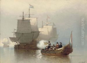 Saluting The Arrival Of A Dignitary
