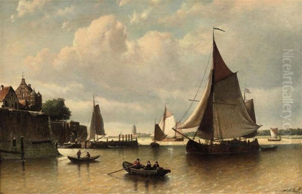 Ships Entering The Harbour - view 1