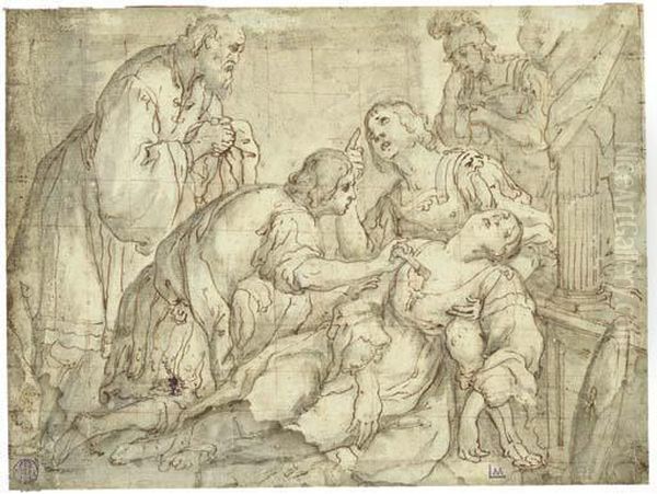 The Death Of Lucretia - view 1