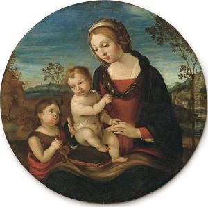 Madonna Col Bambino E San Giovannino Madonna Col Bambino E San Giovannino