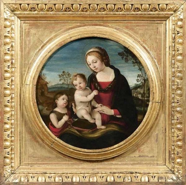 Madonna Con Il Bambino E San Giovannino - view 1