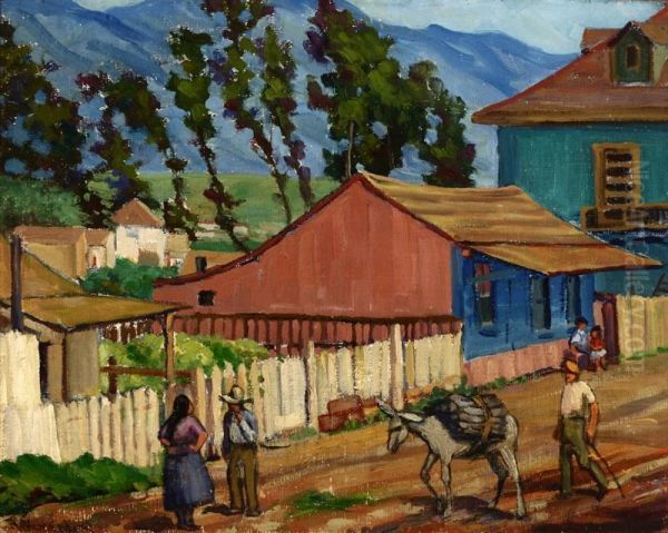 Mexican Street Scene - view 1
