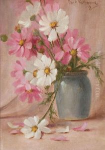 Floral Still Life by Charles Adrian Rutherford