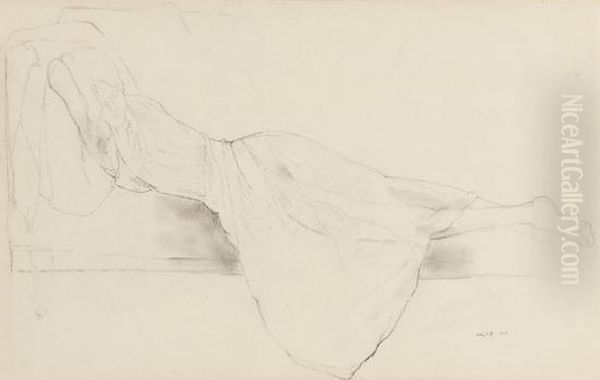 Reclining Woman - view 1