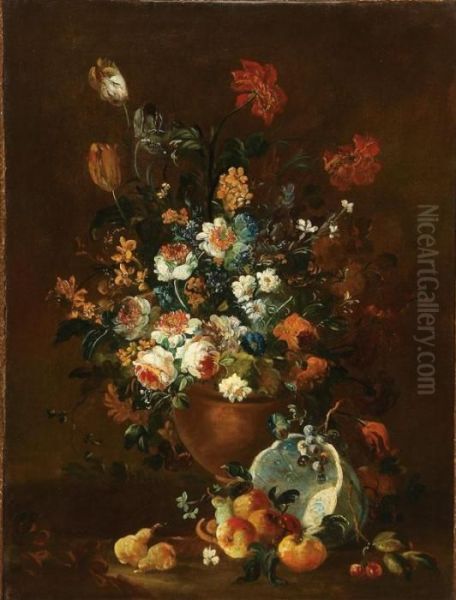Floral And Fruit Still Life - view 1