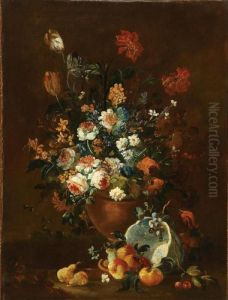 Floral And Fruit Still Life