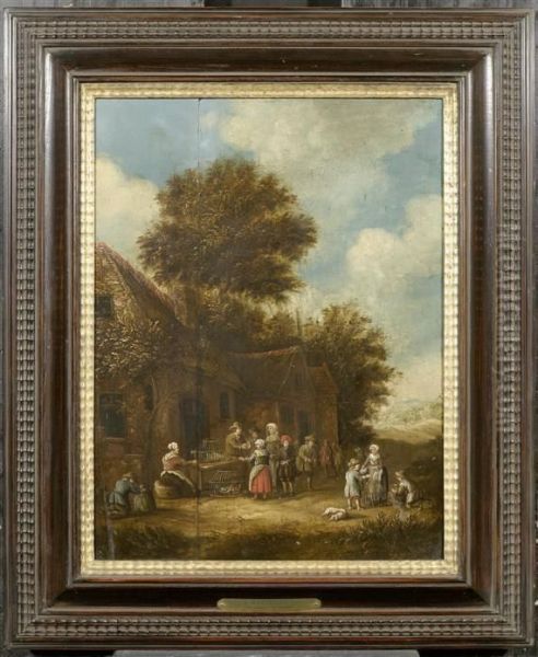 Peasants Feasting - view 1