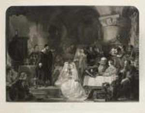 John Knox Administering The First Protestant Sacrament During Thesiege Of The Castle Of St. Andrews John Knox Administering The First Protestant Sacrament During Thesiege Of The Castle Of St. Andrews