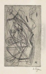 Prostrating Figure by Anne Ryan