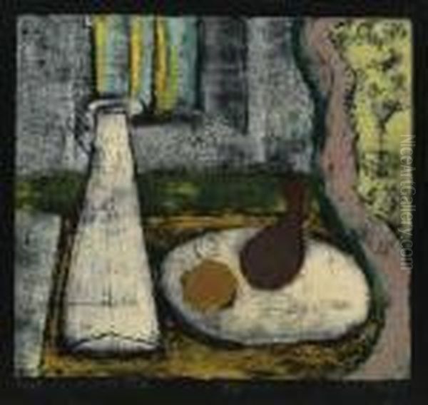 Fruit On A White Plate - view 1