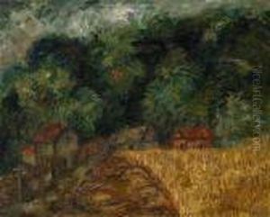 Farm Houses by Issachar ber Ryback