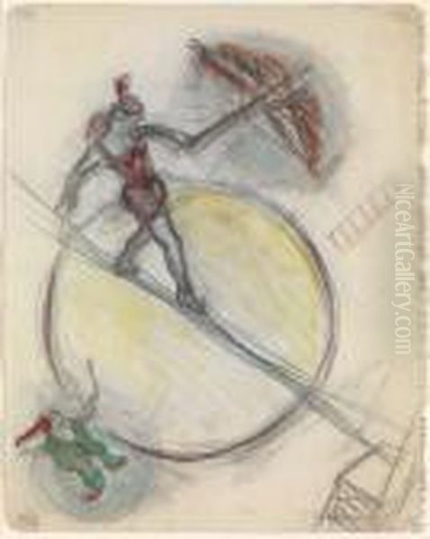 Acrobat On A Rope - view 1