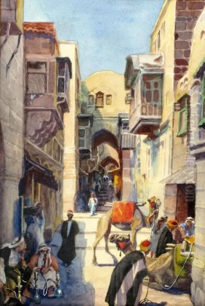 Figures In Jerusalem - view 1