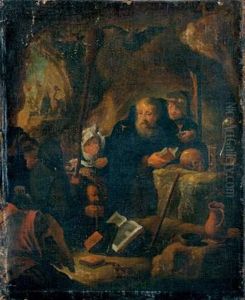 La Tentation De Saint Antoine by Frans, Francois Ryckhals