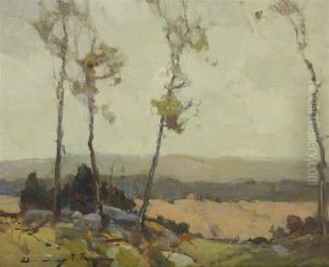 Autumn Hillside by Chauncey Foster Ryder