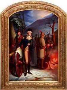 George Washington At Dorchester Heights by L. Ryer