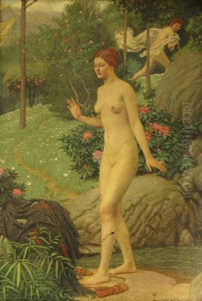 Two Nudes In A Landscape - view 1