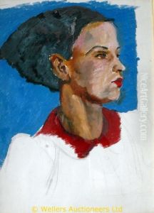Portrait Of A Young Lady by Winifred Anne Rymer