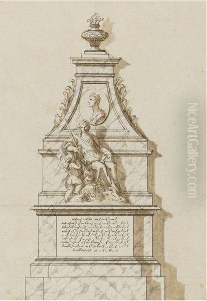 A Design For A Monument To A Young Man - view 1