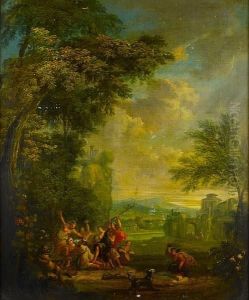 Orpheus Attacked By The Maenads; And Eurydicekilled By A Snake