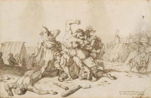 Illustrazione Per L'orlando Furioso by Gaetano Sabatelli