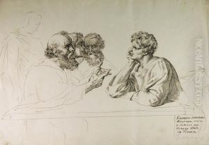 Dysputa by Giuseppe Sabatelli