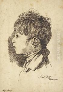 Portrait De Luigi Ricasoli by Luigi Sabatelli