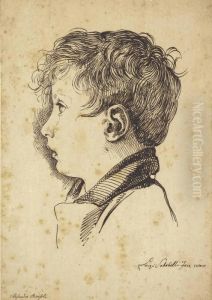Portrait D'alessandro Ricasoli by Luigi Sabatelli