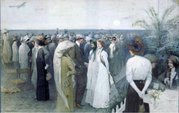 Scene De La Vie Mondaine - view 1