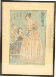 Western Women by Utagawa Sadahide