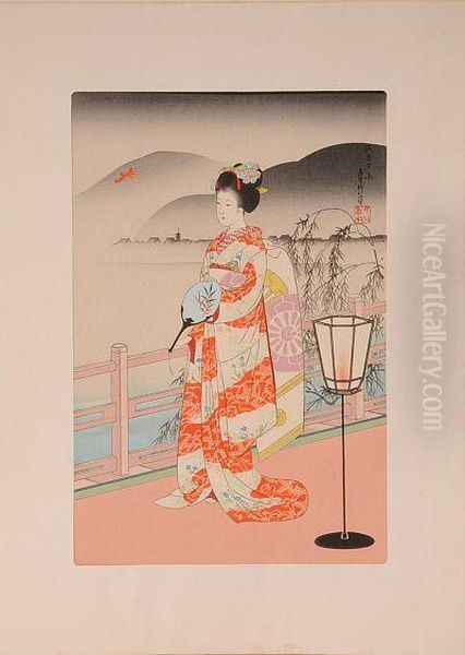 Geisha Girl In Summer - view 1