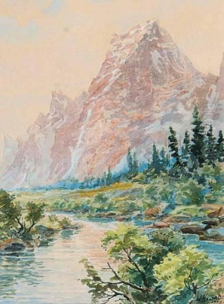Mount Geikie, Canadian Rockies - view 1