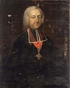 A Portrait Of Georg Adam Von Fechenbach
