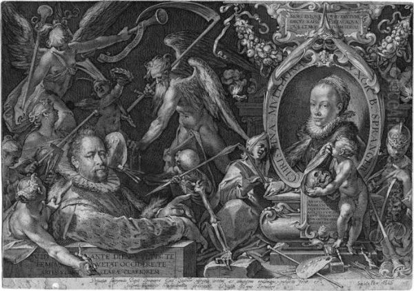 Bartholomaus Spranger Und Seine Frau - view 1