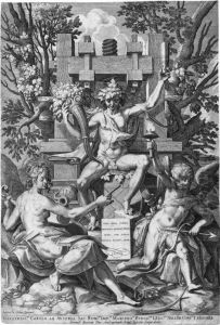 Bacchus Zwische Amor Und Musica