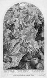 Christus Verteilt Die Heiligen Waffen