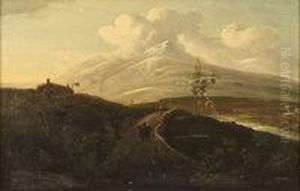 Extensive Mountain Landscape by William II Sadler